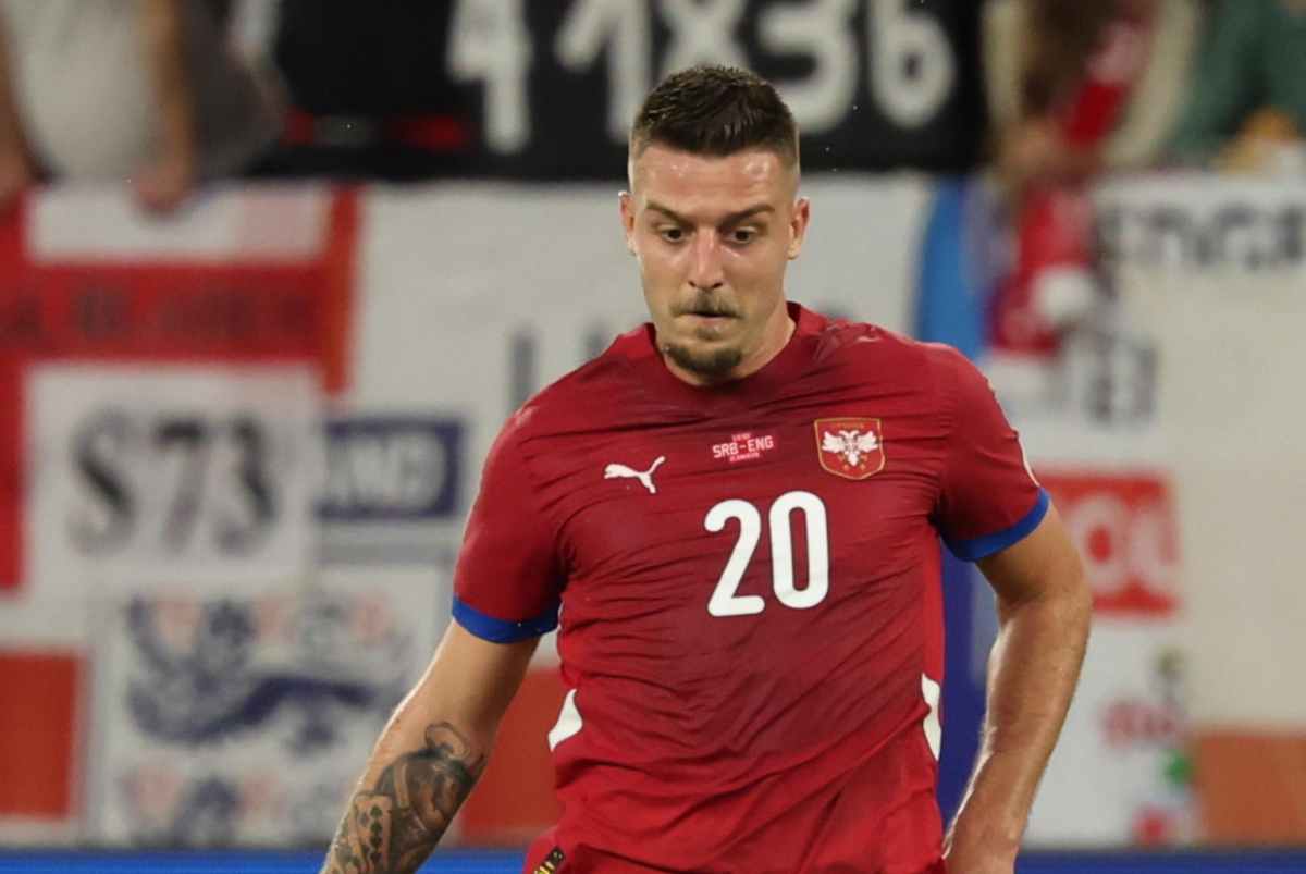 Milinkovic Savic in azione
