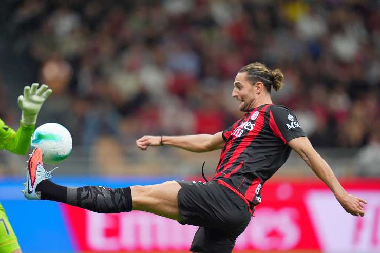 Rabiot in azione